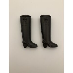 Barbie Vintage Black Boots Hong Kong
